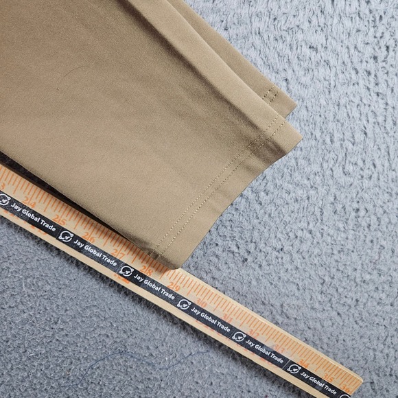 BYLT Mens Premium Basics Everyday Pant 2.0 Skinny Fit Khaki Size 33 - Picture 8 of 9